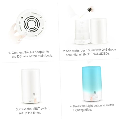Difusor aromático eléctrico HEATSHAKING 1 set USB miniatura 7