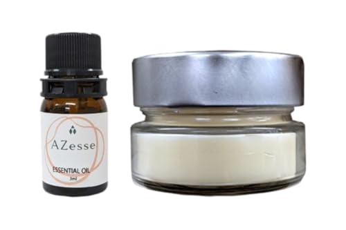 朝倉杉 精油 Azesse エッセンシャルオイル&蜜蝋ワックス Azesse BeeWax