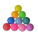 【El paquete incluye】- Hay 30 pelotas de ping-pong en un paquete. Hay una mezcla de bolas de colores sin logo y números. No son tóxicos y son seguros de usar. Su superficie lisa los hace adecuados para diferentes proyectos de arte y manualidades.