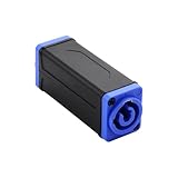 PNGKNYOCN PowerCON-Kupplung, 20 A/250 V AC Powercon-Buchse-Buchse-Verlängerungskabel mit Verriegelung für Bühnenbeleuchtung, Lautsprecher, Verstärker