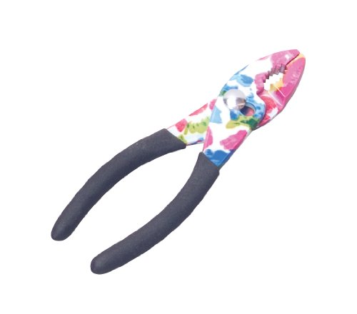 MIT ImageWorks 34611 Slip Joint Pliers with Floral Print