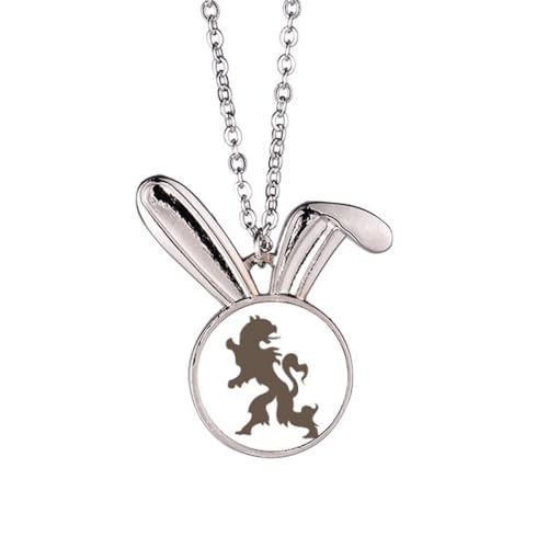 Collier aigle lapin emblème national à porter au quotidien avec élégance