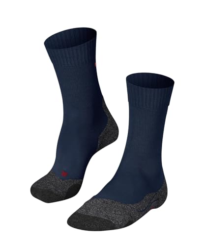 FALKE Herren Wandersocken TK2 Explore M So Wolle Funktionsmaterial antiblasen dick 1 Paar, Blau Stone Blue 6599, 42-43 FALKE Herren Wandersocken TK2 Explore M So Wolle Funktionsmaterial antiblasen dick 1 Paar, Blau Stone Blue 6599, 42-43