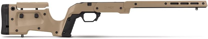 MDT XRS CZ 457 RH FDE Rifle Chassis System, Durable Gun Stock, Flat Dark Earth Finish (105051-FDE)