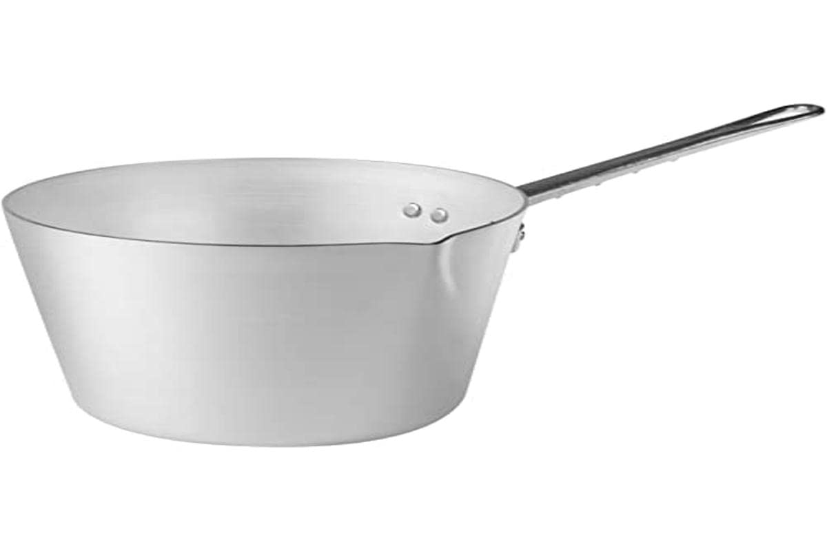 Pentole Agnelli Family Cooking Aluminium Conical Casserole Pan, Diameter 20 Cm.