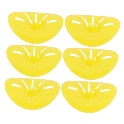 PHENOFICE Bienenstockmanagement Leicht Gemacht: 6 Stück Bienenfluchtventile Bienenzucht-porter-stil Gelber Kunststoff für Imker