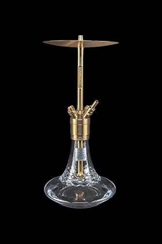 Steamulation Pro X II Crystal 24k Gold Shisha Wasserpfeife Hookah – Bild 3