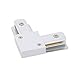 New Lon0167 Track Connector Featured 2-Wire Right Angle reliable efficacy Rail Joiner Light Mounted Fitting White(id:0a7 d6 15 265)