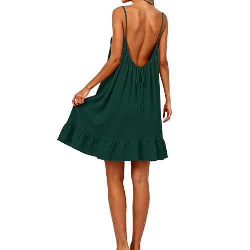 Robe d'été légère dos nu fluide parfaite pour vos journées farniente à la plage