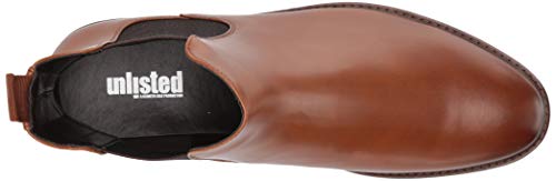 Unlisted By Kenneth Cole Men's Peyton Chelsea Boot, Cognac, 10 #TOP4