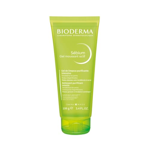 BIODERMA Gel de Limpeza Facial Sébium Gel Moussant Actif 100ml