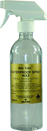 Gold Label Unisex's TR-GLD0316 Waterproof Spray Wax, Clear, 500 ml