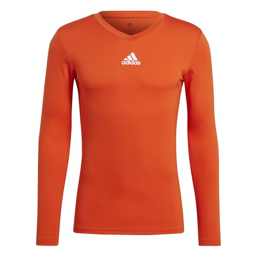 adidas Herren Team Base Langarm T Shirt, Teaora, M EU
