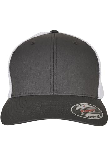 Casquette Flexfit adulte trucker mesh style américain bicolore