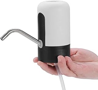 LINZI Water Bottle Pump Portable USB Charging Automatic Electric Drinking Water Bottle Pump Dispenser for Home Kitchen Office 717180