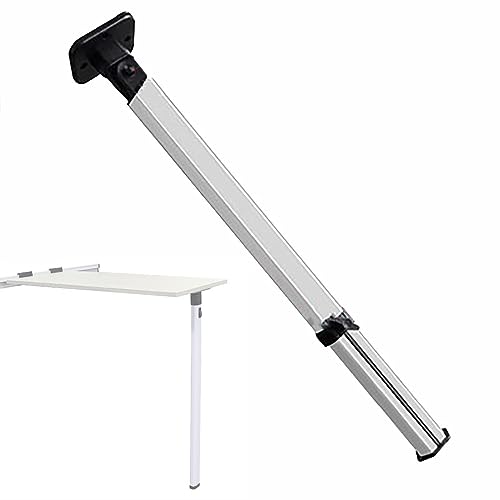Support de pied de table réglable en hauteur de 21 à 31" pour optimiser l'espace en van