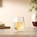 Bodum Skal Chardonnay Glass, Double Wall, High-Heat Borosilicate Glass, Set of 2