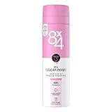 8X4 N°2 Clear Rose Anti-Transpirant-Spray (150 ml), Deospray, floral-fruchtiger Duft, Deospray mit 48h Schutz für jeden Hauttyp