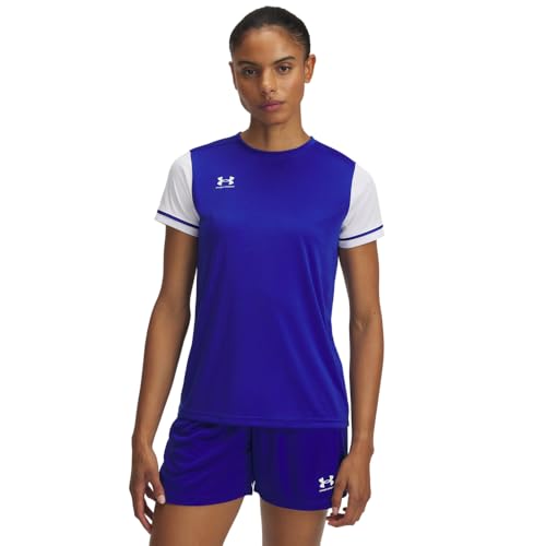 Under Armour Womens Challenger Jersey, (400) Royal/White/White, Medium