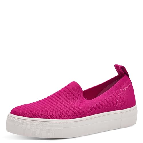 Tamaris Damen 1-24704-42 Sneaker Sneaker, Fuxia, 36