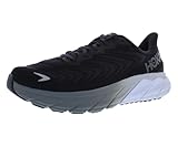 HOKA Men's Running Shoes, Black White, 10.5