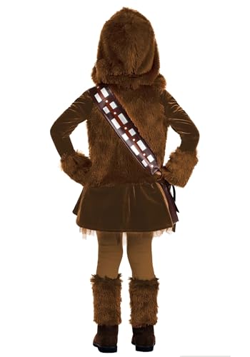 Disfraz completo Chewbacca para niñas pequeñas miniatura 3