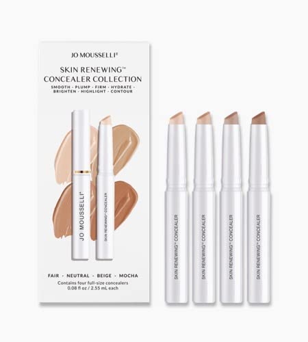 Xtreme Lashes Skin Renewing Cream Concealer Collection Fair Neutral Beige Mocha 0 08 Fl Oz Pack of 4