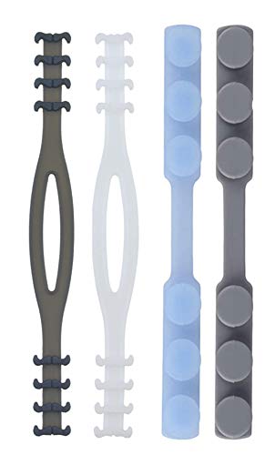 4/8 Pcs Maskenhaken Extender, Maskenhaken Anti-Tightening Ear Protector Dekompressionshalter Haken Ohrriemen Zubehör Ohrverlängerungsmaske Schnalle Ohrenschmerzen gelindert (4pcs) Cover