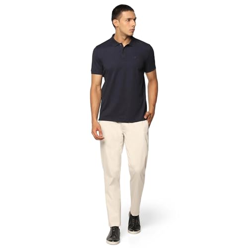 Image of blackberrys Men's Slim Fit Solid Polo T-Shirts
