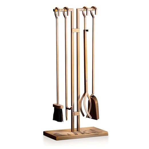 2WAYZ FLAMELY 5-Piece Fireplace Tools Set