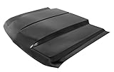 JEGS 79980 Cowl Induction Hood Compatible With Chevrolet Silverado 1500 2500 3500 Trucks 2007-2013