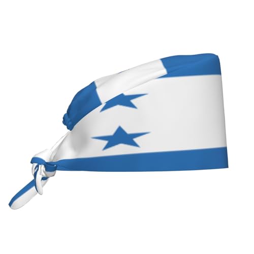 KKAFGBV Casquette de travail unisexe avec motif drapeau du Honduras - Douce et confortable - Réglable avec bandeau absorbant, Drapeau du Honduras, taille unique