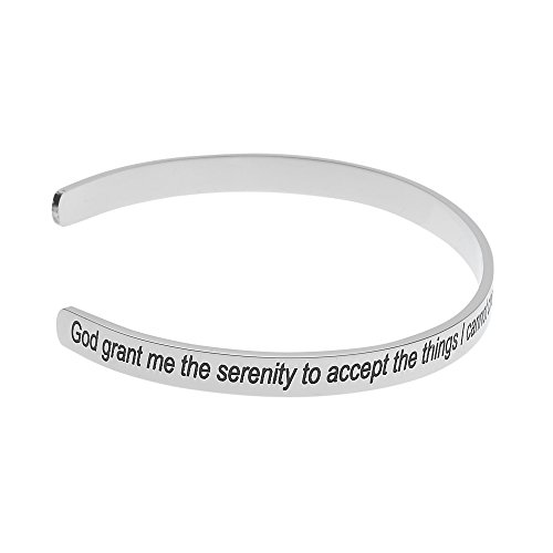 God Grant Me the Serenity… Serenity Prayer Bracelet, Inspirational Gifts2