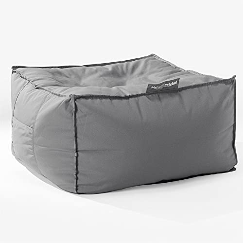 Big Bertha Original, SoleiStorm Ultra 2000 h+ Puf Cuadrado Grande, Olefin Gris Medio Cover