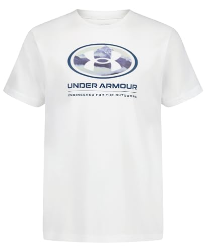 Image of Under Armour Boys' Short Sleeve Graphic T-Shirt, Soft & Comfortable, Outdoor Collection