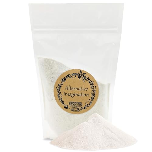 Alternative Imagination White Fine Colored Sand for Ritual Use Zen Gardens Incense Burners Smudging Bowls Unity Ceremonies Mandalas Spiritual Practices Arts & Crafts (1 Pound)
