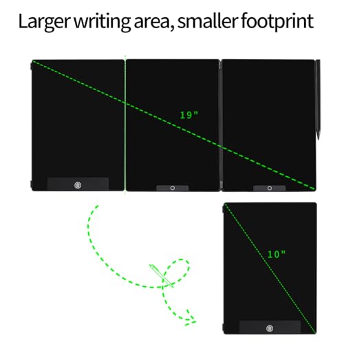 Czemo Tableta de Escritura LCD 14.3 Pulgadas, Pizarra Digital,Reutilizables Pizarra Electrónica Tableta Escritura LCD Adulto,para Dibujar, Oficina, Aula, Notas - imagen 7