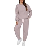 Chandal Mujer Completo Conjuntos Deportivos Talla Grande Ropa Deportiva Invierno Otoño Sudadera Manga Larga Sudaderas Cuello Redondo Y Pantalón Conjunto Deportivo Dos Piezas Running Deportivos