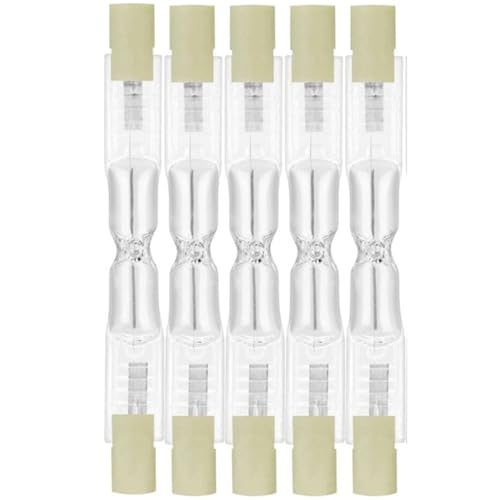 Osram 5er Pack Haloline 64684 Halogenstablampe 48 Watt 230 Volt R7s 74,9mm Länge | früher 60 Watt | 700 Lumen | 2900 Kelvin warmweiß