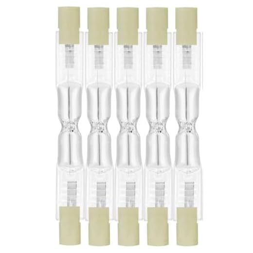 Osram 5er Pack Haloline 64684 Halogenstablampe 48 Watt 230 Volt R7s 74,9mm Länge | früher 60 Watt | 700 Lumen | 2900 Kelvin warmweiß