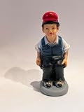 Caganer Nativity Figurine, aka Nativity Pooper Made of Durable Resin, 6.5 cm (Small)