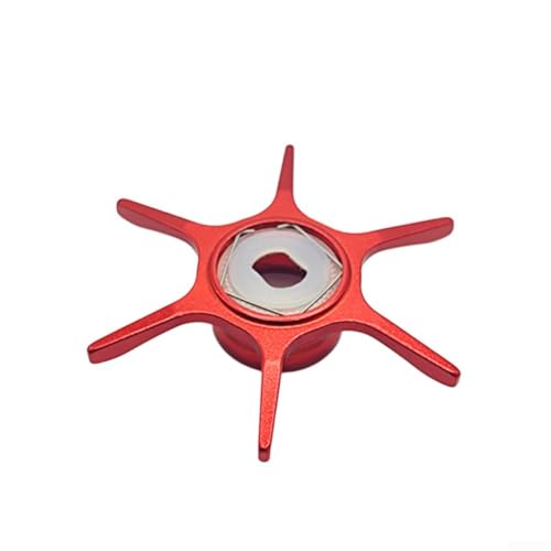 Six Star Clé à frein pour moulinets Baitcast, outil d'entretien de moulinet en alliage d'aluminium pour déchargement de frein de moulinet de pêche et réglage de la traînée étoile, compatible avec – vue 5