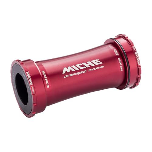 Materiale: AL 7075 T6 CNC Miche C2M434, Movimento Centrale Donna, Rosso, 86.5x41 (BB86)