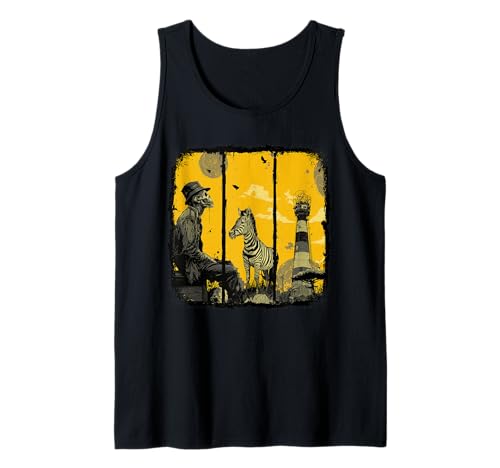 Cebras y Zombies Camiseta sin Mangas