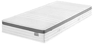 Traumnacht Exklusiv 7-Zonen 1.000er Tonnentaschenfederkernmatra... Stiftung Warentest Testurteil Gut - Ausgabe 10/2023, 23 cm Premiumhöhe, Öko-Tex zertifiziert, Härtegrad 4 (H4), 90 x 200 cm