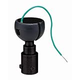 Craftmade Ceiling Fan Down Rod Adapter, Flat Black