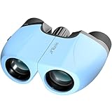 【眼科医ｘ東大卒の工学博士が開発】 双眼鏡 ライブ用 10倍 オペラグラス コンサート用 スポーツ観戦用 超軽量 140g 【日本ブランド】 Ruxis (ブルー)