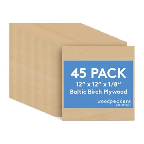 Woodpeckers 3 mm Baltic Birch Plywood Cover