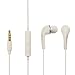 Produktbild Original Samsung Headset EOHS3303WE in Weiss für Samsung Galaxy S8 Plus+ Duos SM-G955F InEar In-Ear Kopfhörer Head-Set 3,5mm Stecker Stereo Sound Bulk verpackt + gratis Bildschirm Reinigungspad