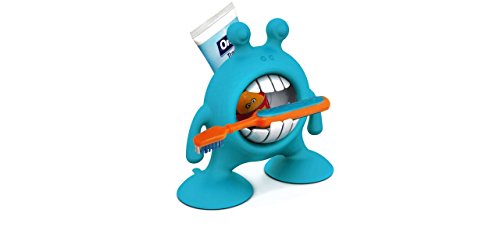 Prince Lionheart eyeSMILE Toothbrush & Toothpaste Holder, Berry Blue